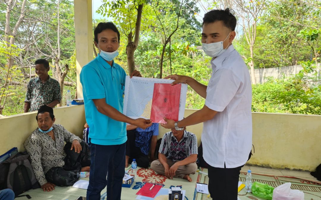 Pelatihan Plotting Data Global Position System (GPS) bersama KUB Sido Makmur, Desa Teluk Awur, Kecamatan Tahunan, Kabupaten Jepara