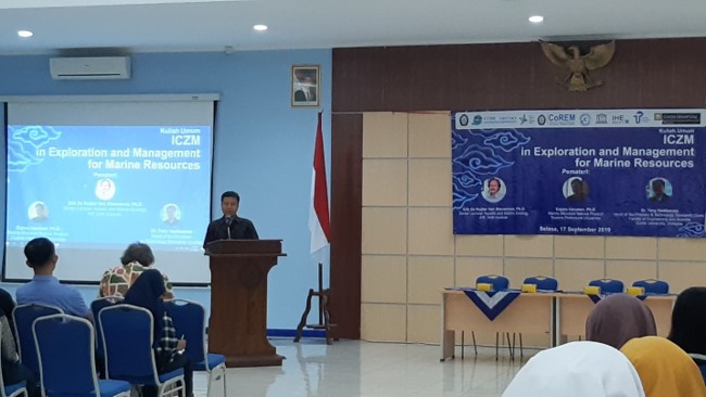 Kuliah Umum: ICZM in Exploration and Management for Marine Resources